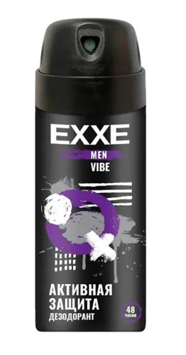 EXXE MEN антиперспирант vibe 150мл спрей